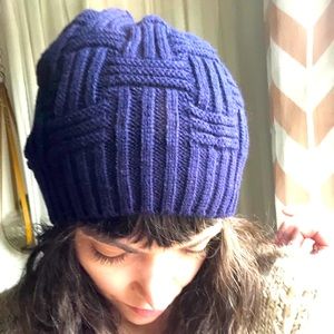 Navy Beenie Hat